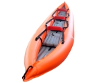 Merman 470/3 трёхместная байдарка, цвет оранжевый + два весла