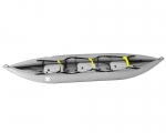 Merman 505 трёхместная байдарка, цвет серый + два весла