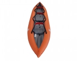 Merman 540/3 трёхместная байдарка, цвет оранжевый + два весла