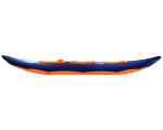 Merman 470/3 трёхместная байдарка с фартуком, цвет оранжевый + два весла